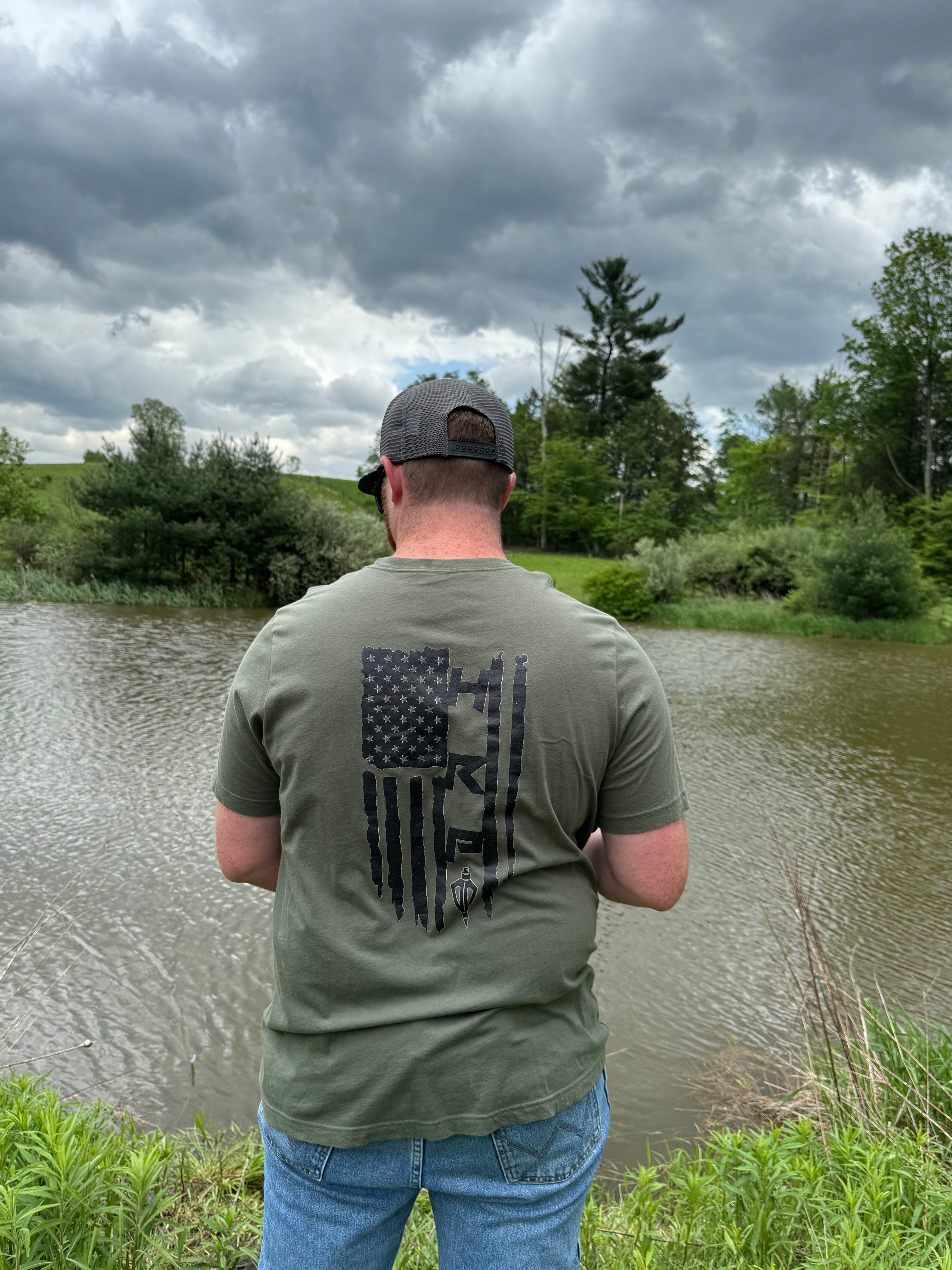 HRP flag shirt